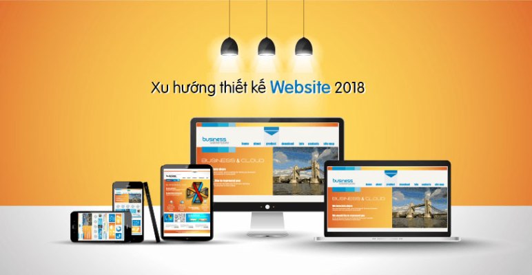 Xu hướng thiết kế website năm 2018